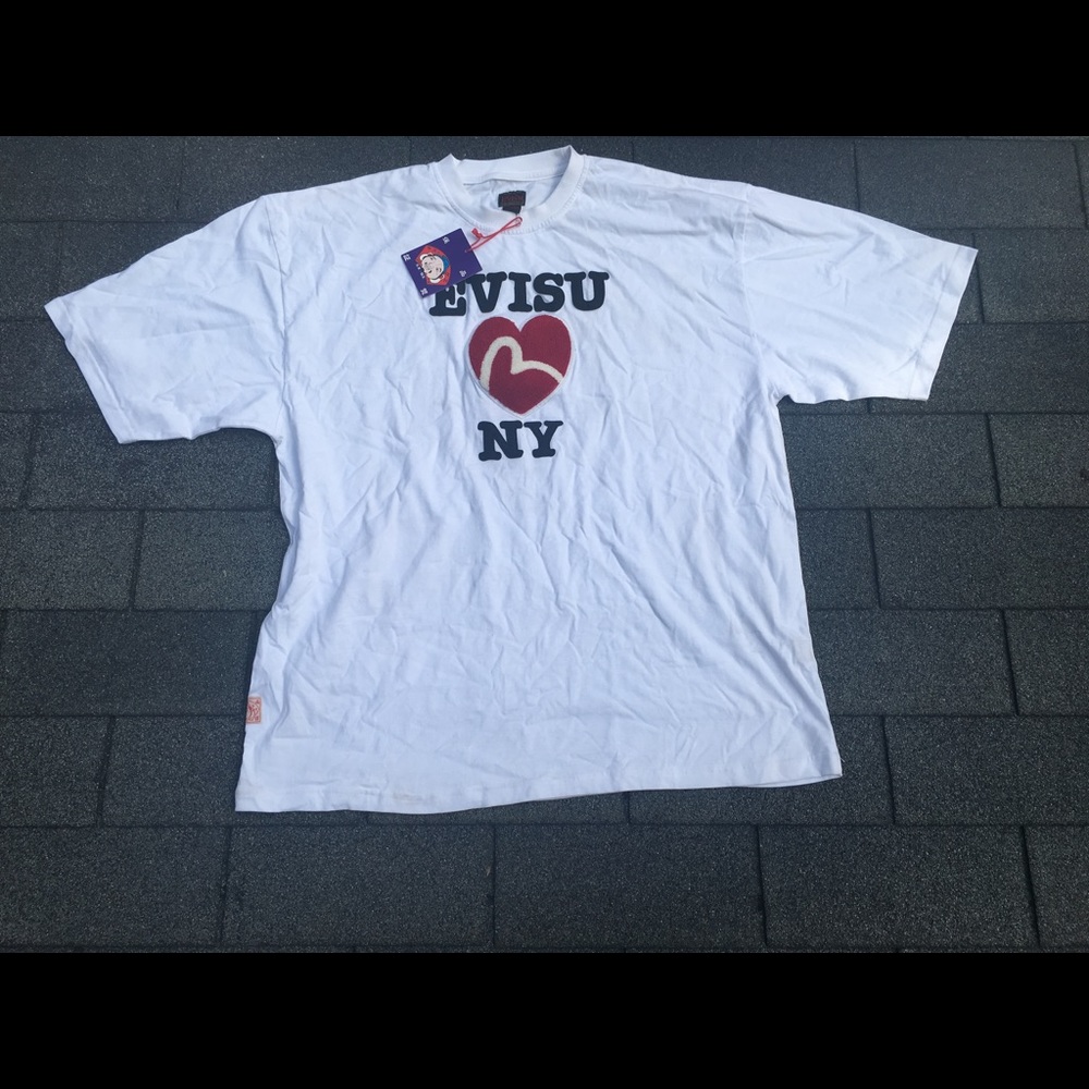 Vintage Evisu Tee Shirt New with Tags XXXL